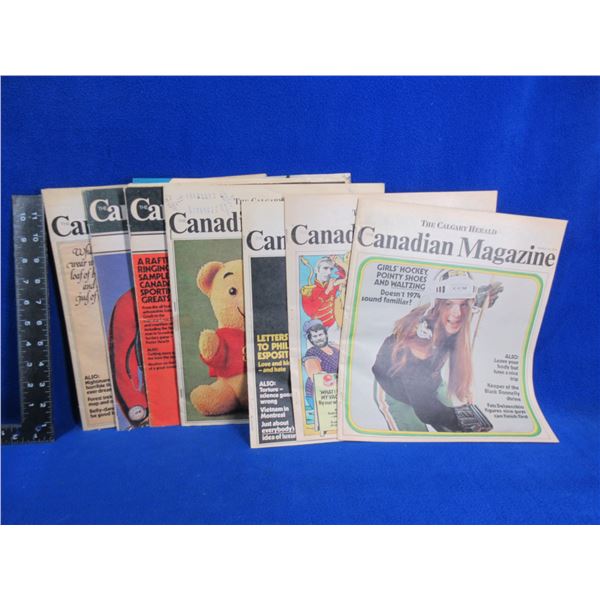 The Canadian Magazine by The Calgary Herald - 8 Copies