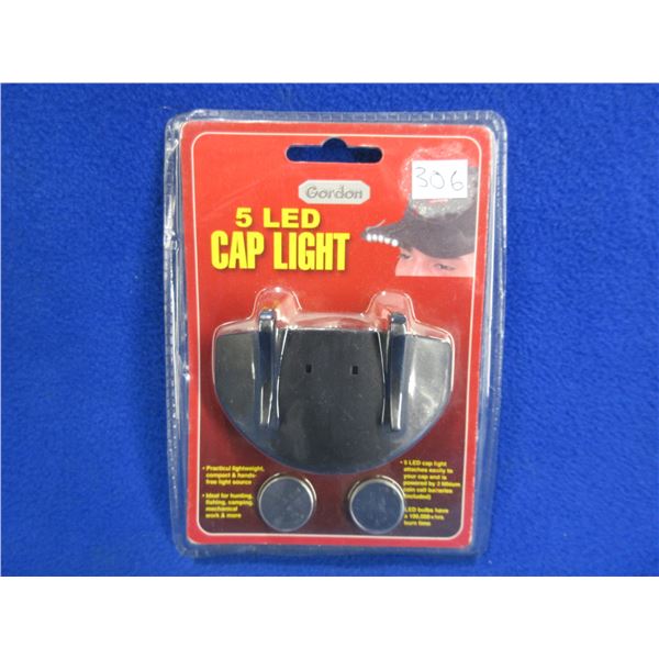 NEW - Gordon 5 LED CAP Light - Item 95040