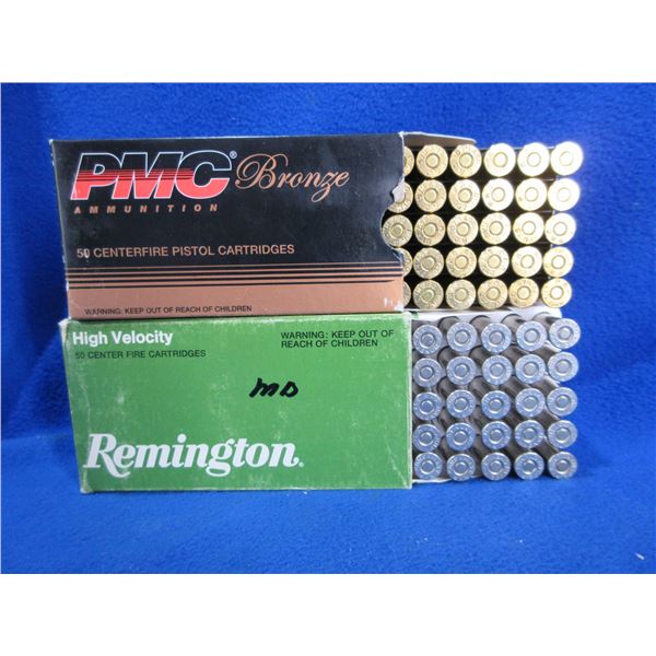 357 Mag 158gr Remington and PMC Cartridges