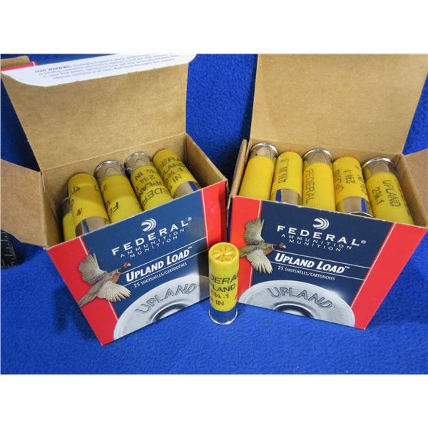 20 Ga. 2 3/4" 4 Shot Upland Load Federal Shotshells