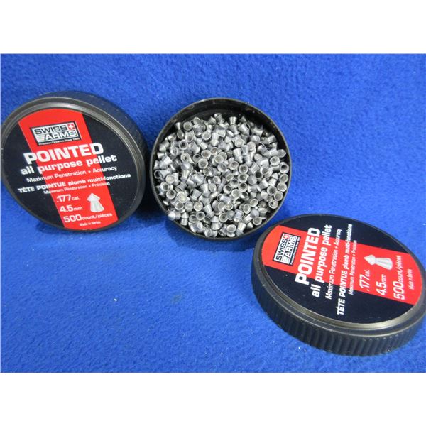Swiss Arms .177 Cal. Pointed All Purpose Pellet