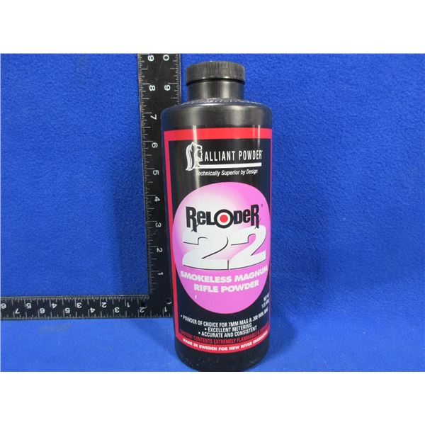 Alliant Powder 22 Reloder Rifle Powder - Sealed 1 lb Tub