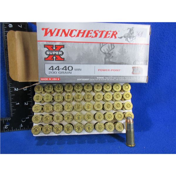 44-40 Win. 200gr PP SuperX Winchester Cartridges