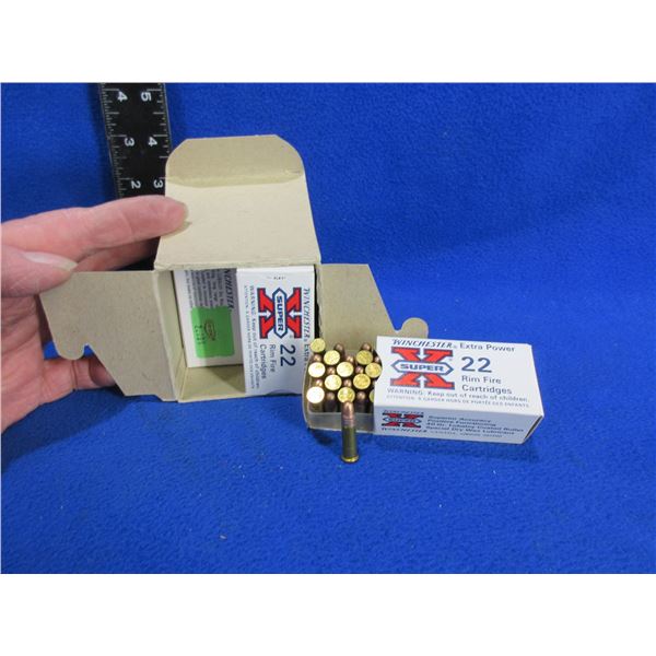 22 LR 40gr SuperX Winchester Cartridges - Carton of 500