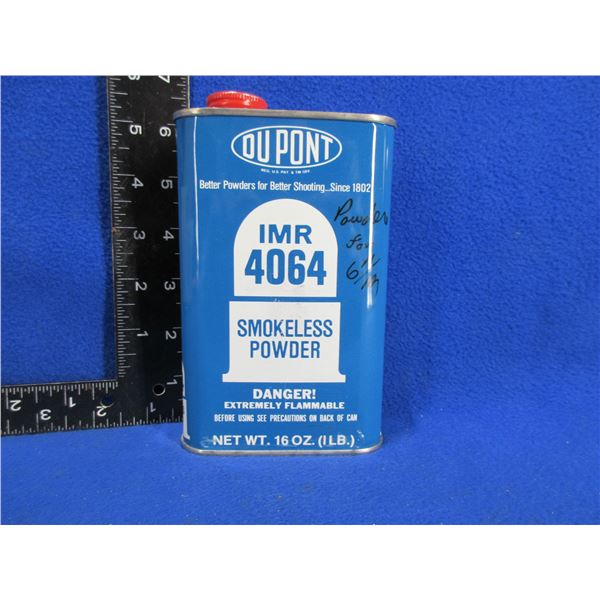 IMR 4064 Smokeless Powder - Sealed 1 LB Tin