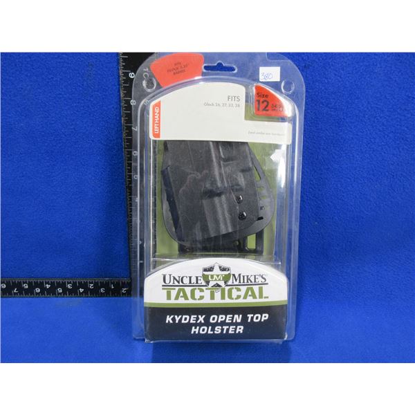 NEW - Uncle Mike's Tactical Kydex Holster Glock 26, 27, 33