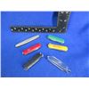 Image 1 : 6 Folding Blade Key Chain Knives