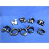 Image 1 : Lot of 1" Scope Rings - 4 Sets + 5 Assorted