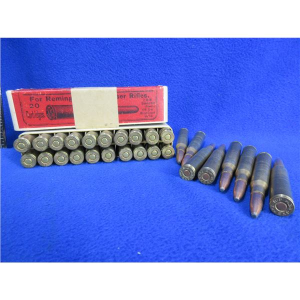 7MM Cartridges - Box of 20 (UMC), Bag of 8 RP Headstamp