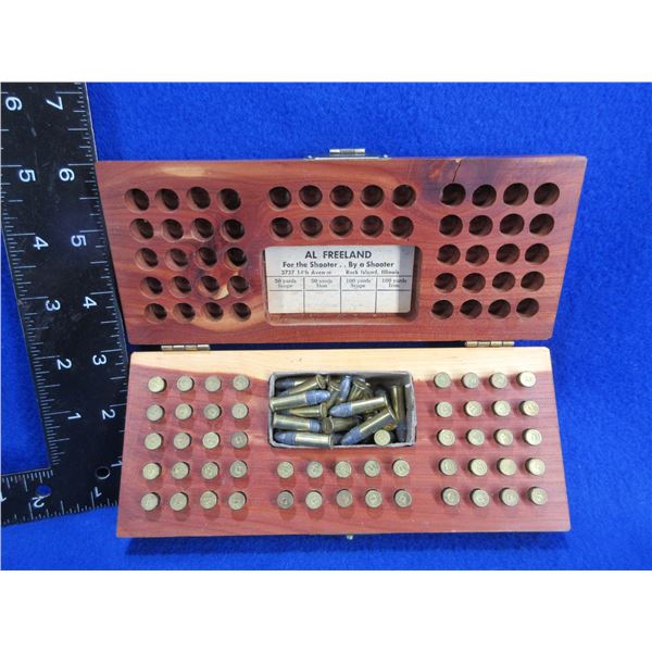 22 LR Cartridges - Wood Box of 80 - PICK UP ONLY