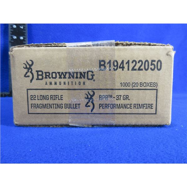 22LR 37gr BPR Fragmenting Bullet Browning Cartridges