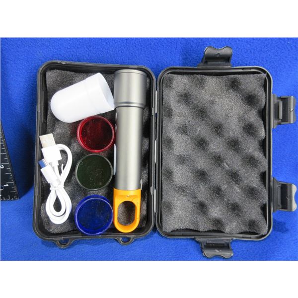 Cree LED Ultra Bright Flashlight - USB Rechargeable