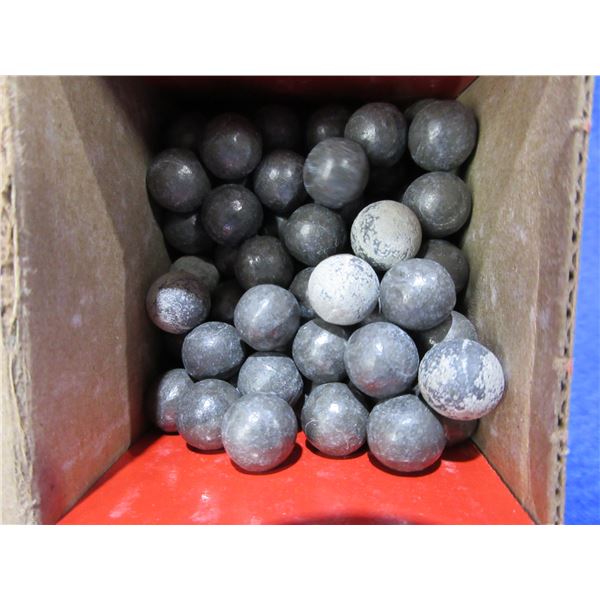 36 Cal. .375" Hornady Lead Round Balls - Box of 94