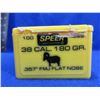 Image 2 : 38 Cal. .357" 180gr Speer Silhouette Bullets - Box of 100
