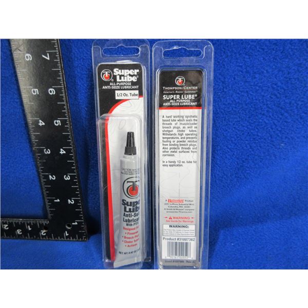 NEW - 2 Thompson/Center Super Lube - 1/2 oz Tubes