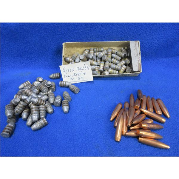 Lot of Misc. Bullets - 308 Win., 357 Mag and 270 Win.