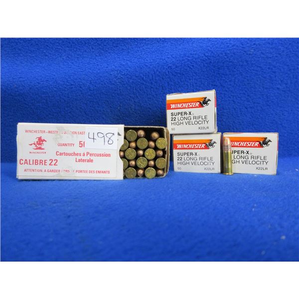 22 LR 40gr HV SuperX Winchester Cartridges