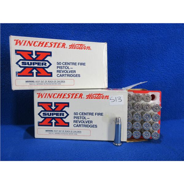 38 Spl (+P) 158gr HP SuperX Winchester Cartridges