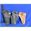 Image 1 : 3 Leather Holsters - 1 Left Hand, 2 Right Hand