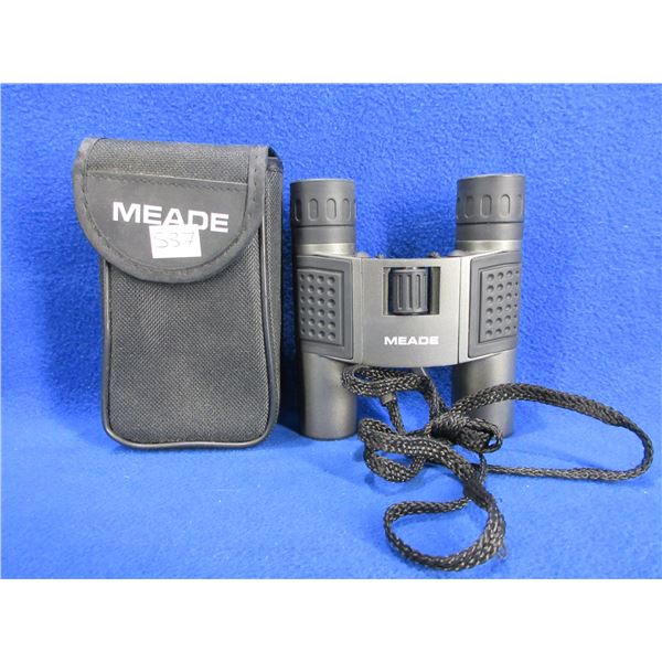 Meade 10x25 Compact Binoculars with Case - Appear Clear