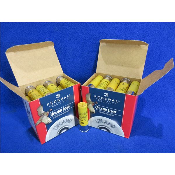 20 Ga. 2 3/4  4 Shot Upland Load Federal Shotshells