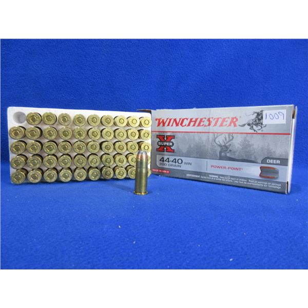 44-40 Win. 200gr PP SuperX Winchester Cartridges