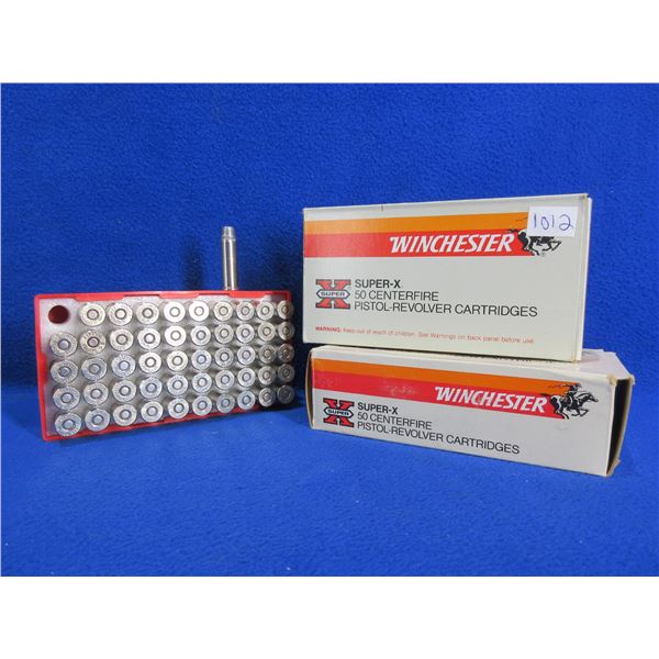 38 Spl (+P) 158gr HP SuperX Winchester Cartridges
