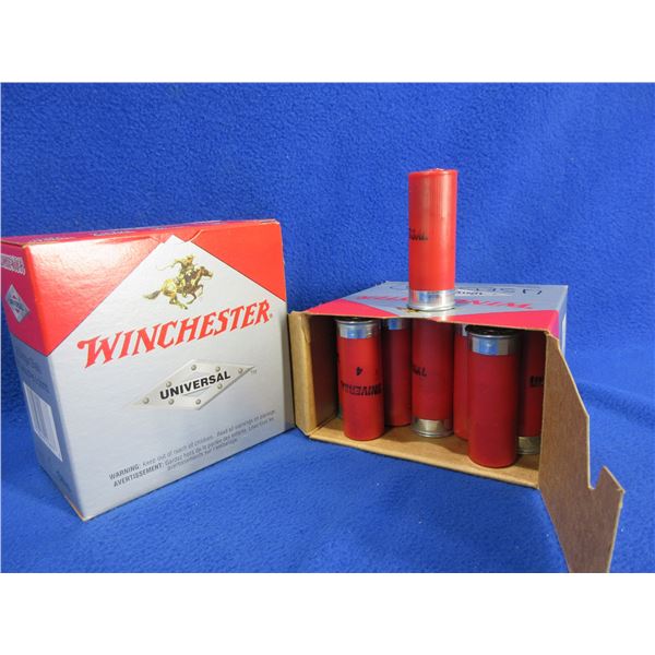 12 Ga. 2 3/4  4 Shot Universal Winchester Shotshells