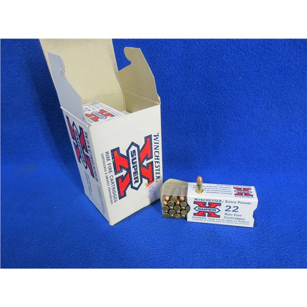 22 Short 27gr HP SuperX Winchester Cartridges