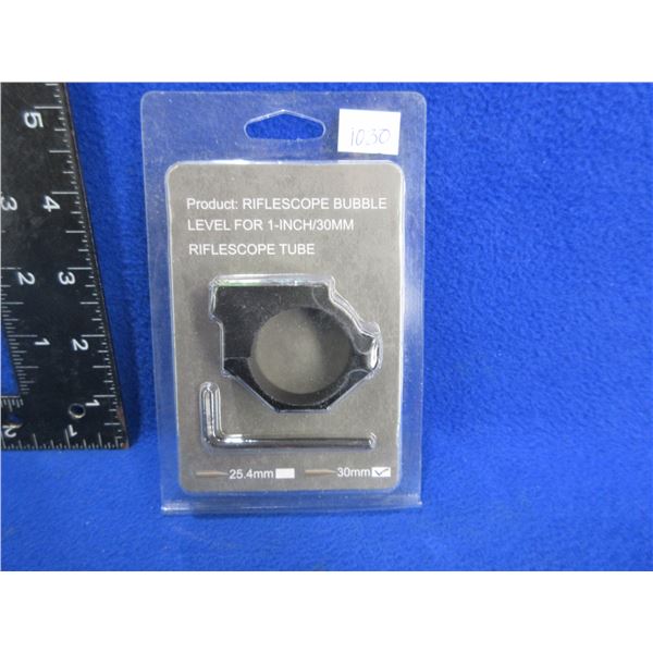 NEW - 30MM Riflescope Bubble Level with Compass