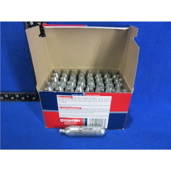 40 Crosman CO2 Cartridges - 12 Gram - PICKUP ONLY