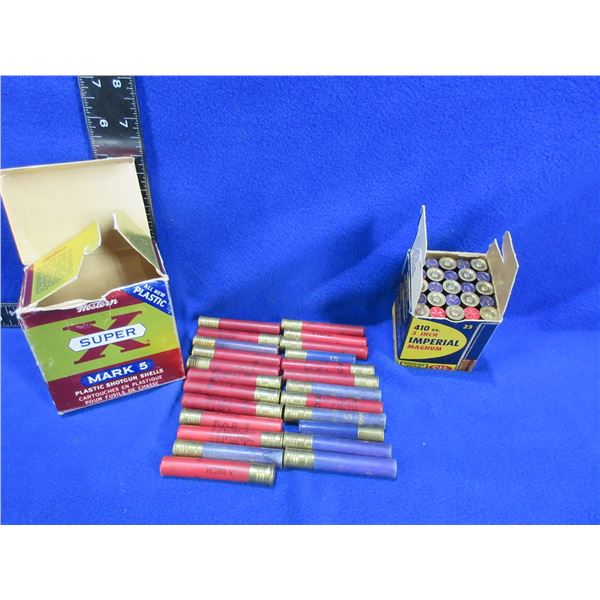 Collector Ammo - 2 Boxes Mixed 410ga 2 1/2" & 3"