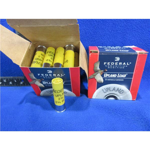 20ga 2 3/4" 4 Shot Upland Load Federal Shotshells