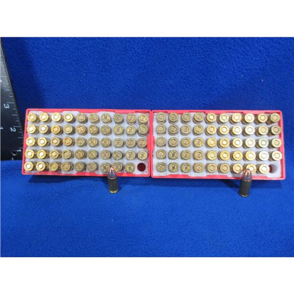 9mm Reloads - 2 Boxes of 50 - Sold as Components