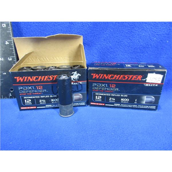 12ga 2 3/4" 1oz Rifled Slug Winchester Shotshells