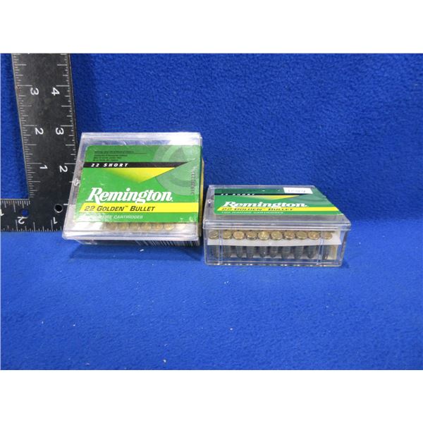 22Short 29gr HP Golden Bullet Remington Cartridges