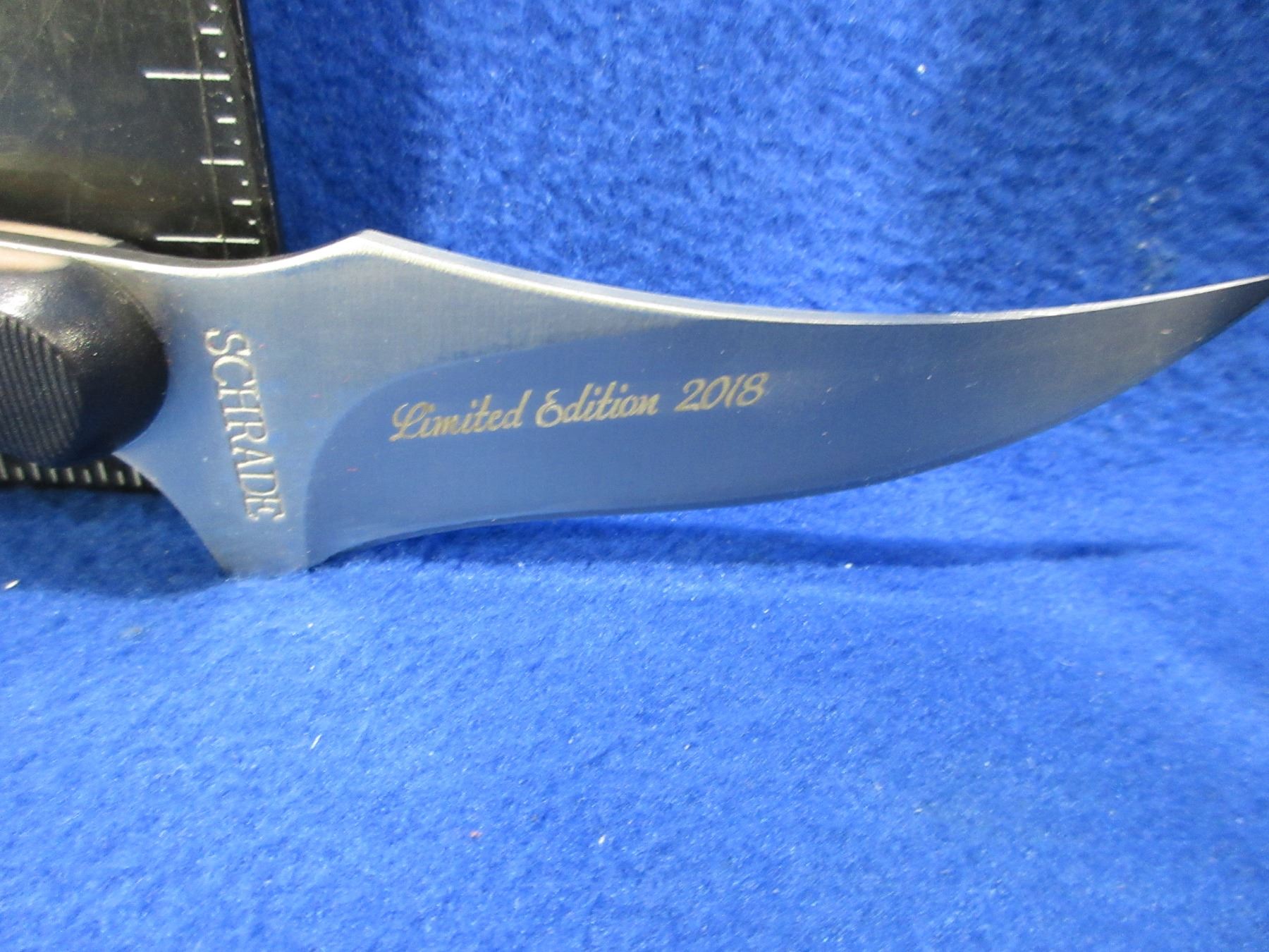 Schrade Old Timer Fixed Blade Knife With Nylon Sheath Schrade old timer fixed blade knife with nylon sheath