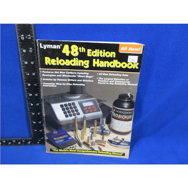 Lyman 48th Edition Reloading Handbook