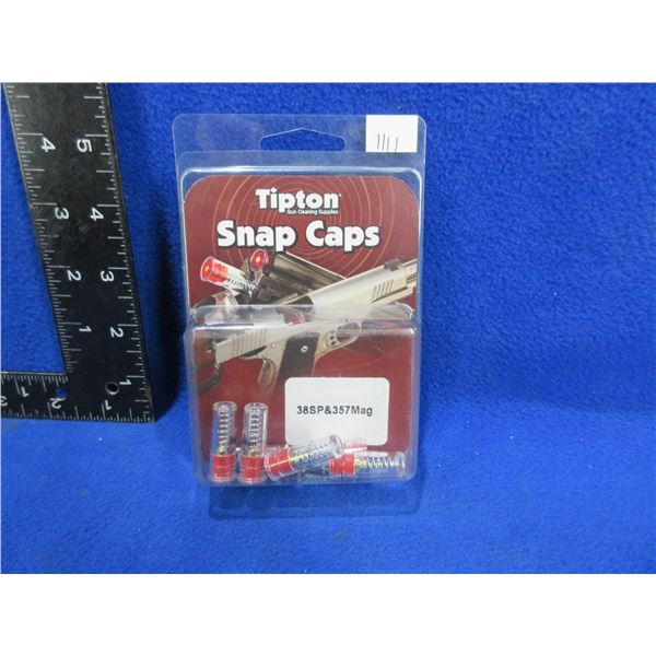 Tipton 38 Spl/357 Mag Snap Caps - Pack of 6