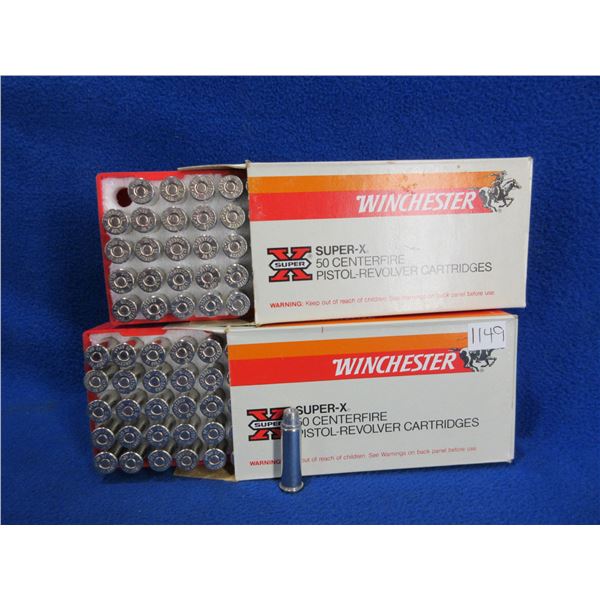 38 Spl (+P) 158gr HP SuperX Winchester Cartridges