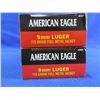 Image 2 : 9MM Luger 115gr FMJ American Eagle Federal Cartridges