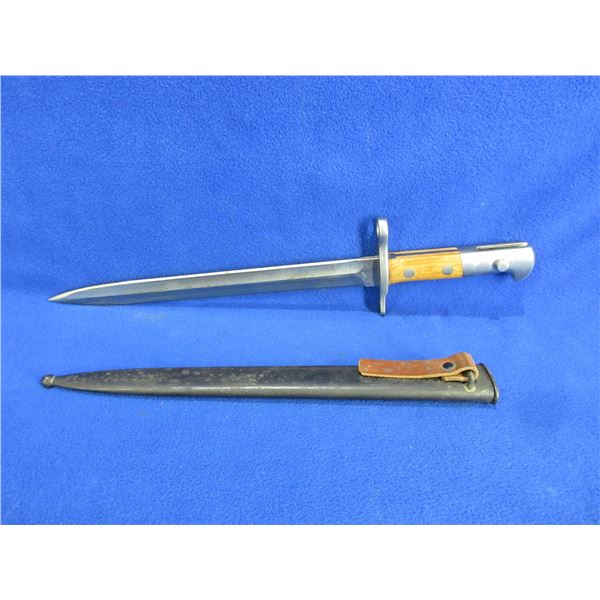 Swiss M1918 Bayonet with Sheath