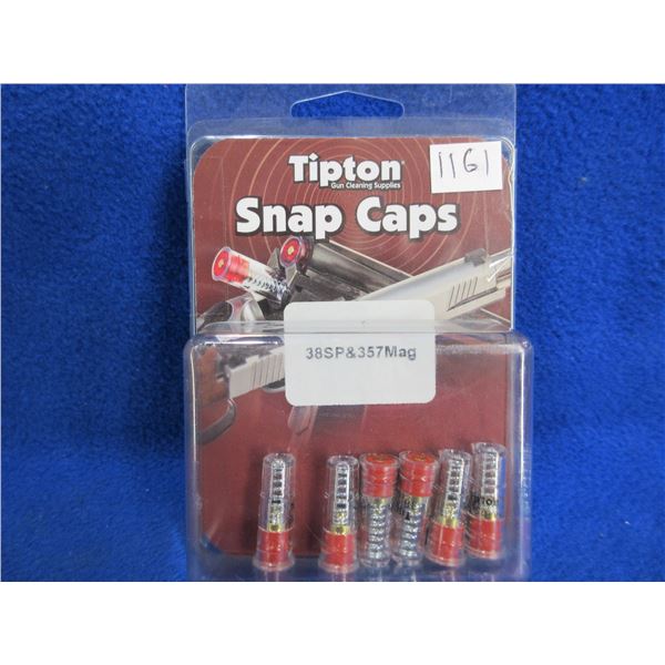 NEW - 38 Spl/357 Mag Tipton Snap Caps - Pack of 6