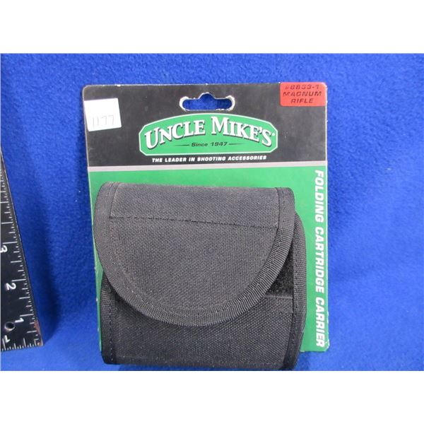 Uncle Mikes Folding Cartridge Carrier - Magnum Rifle