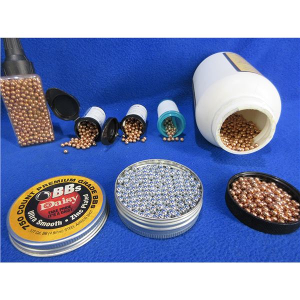 Lot of Misc. BB's - Daisy Ultra Smooth Zinc Plated & Misc.