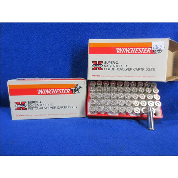 38 Spl (+P) 158gr HP SuperX Winchester Cartridges