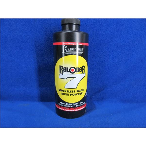Alliant Powder 7 Reloder Rifle Powder - Sealed 1 lb Tub