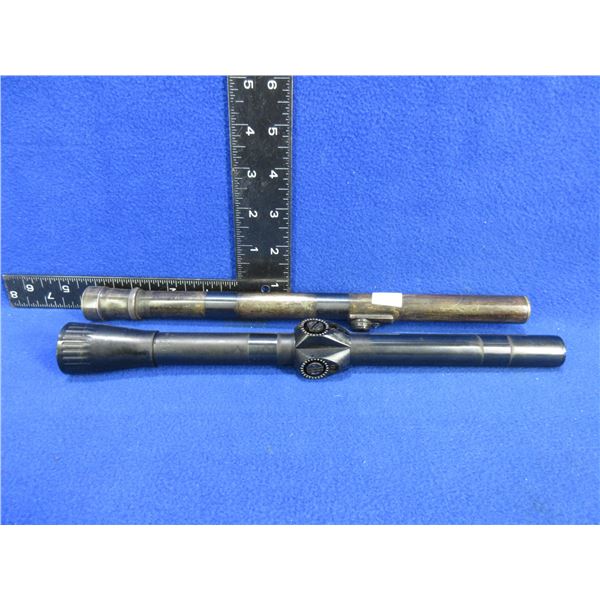 Lot of 2 Vintage Weaver Scopes