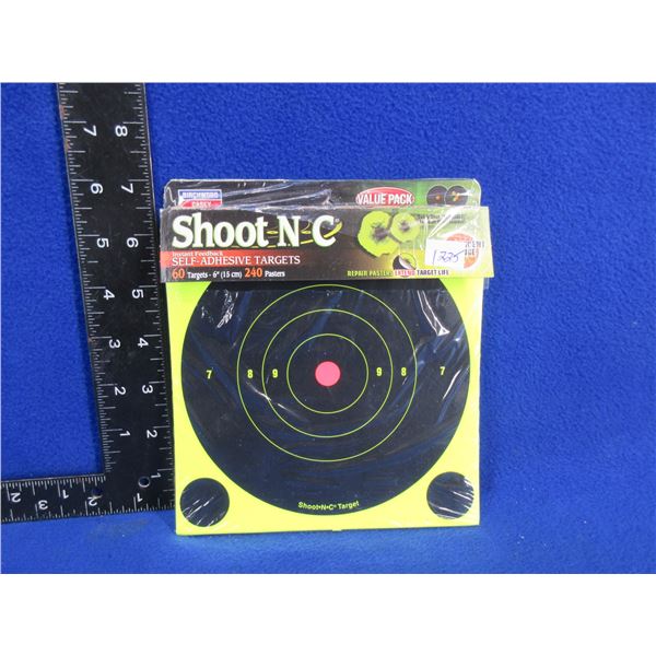 Shoot-N-C Self Adhesive Targets - Pack of 42