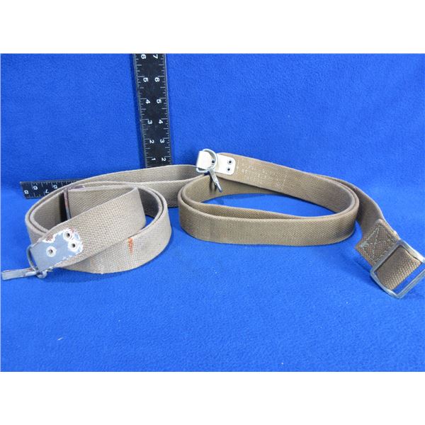 Set of 2 Canvas Straps